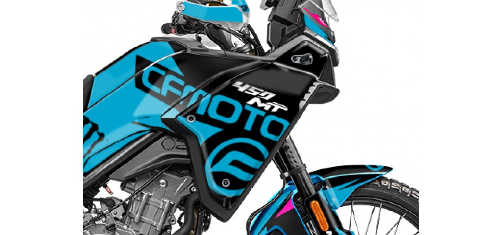 CF MOTO MT 450-IBEX 450 2024-2025 GRAPHIC SET - DECAL KIT