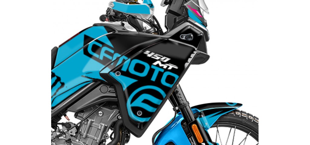 CF MOTO MT 450 2024-2025 GRAPHIC SET - DECAL KIT