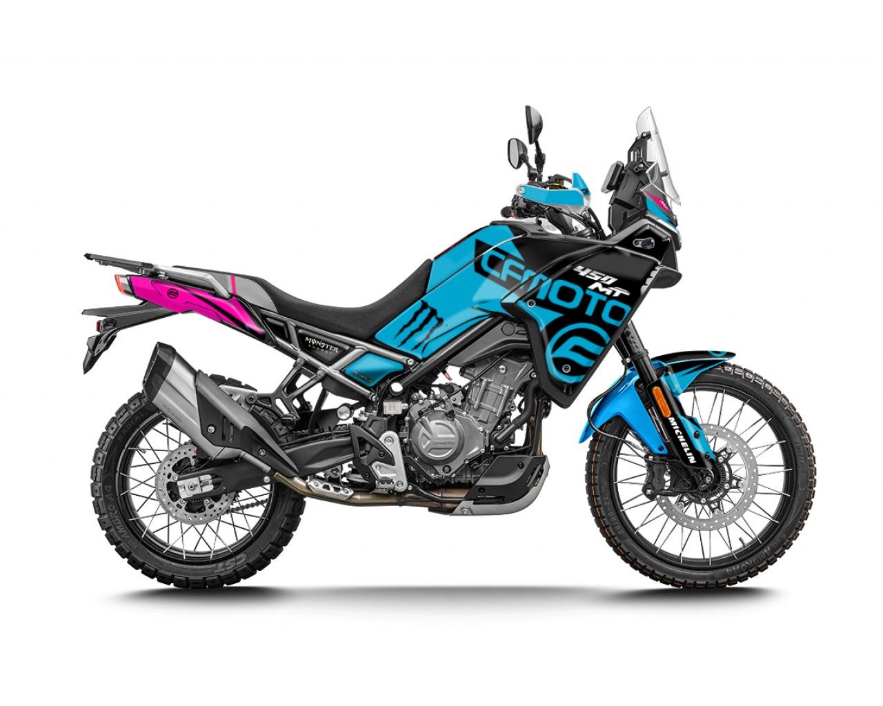 CF MOTO MT 450 2024-2025 GRAPHIC SET - DECAL KIT