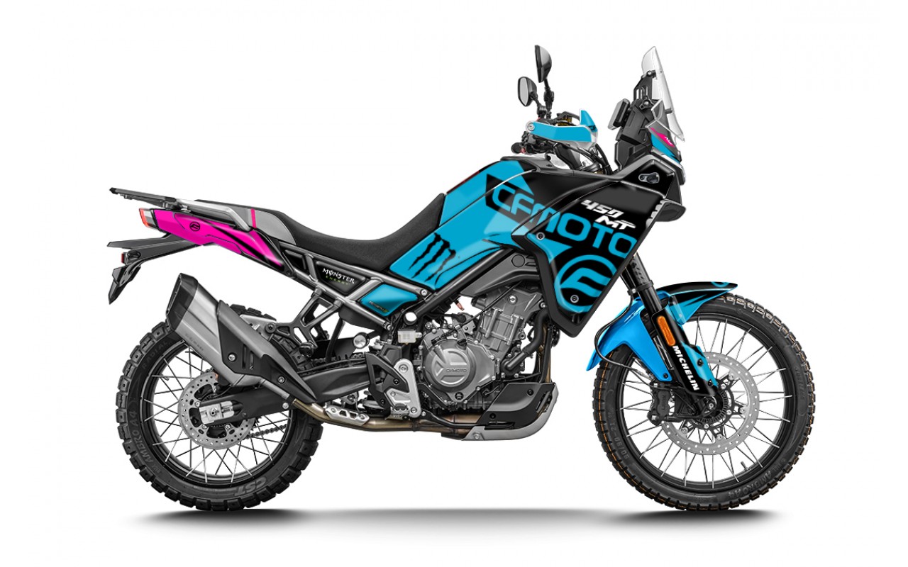 CF MOTO MT 450 2024-2025 GRAPHIC SET - DECAL KIT