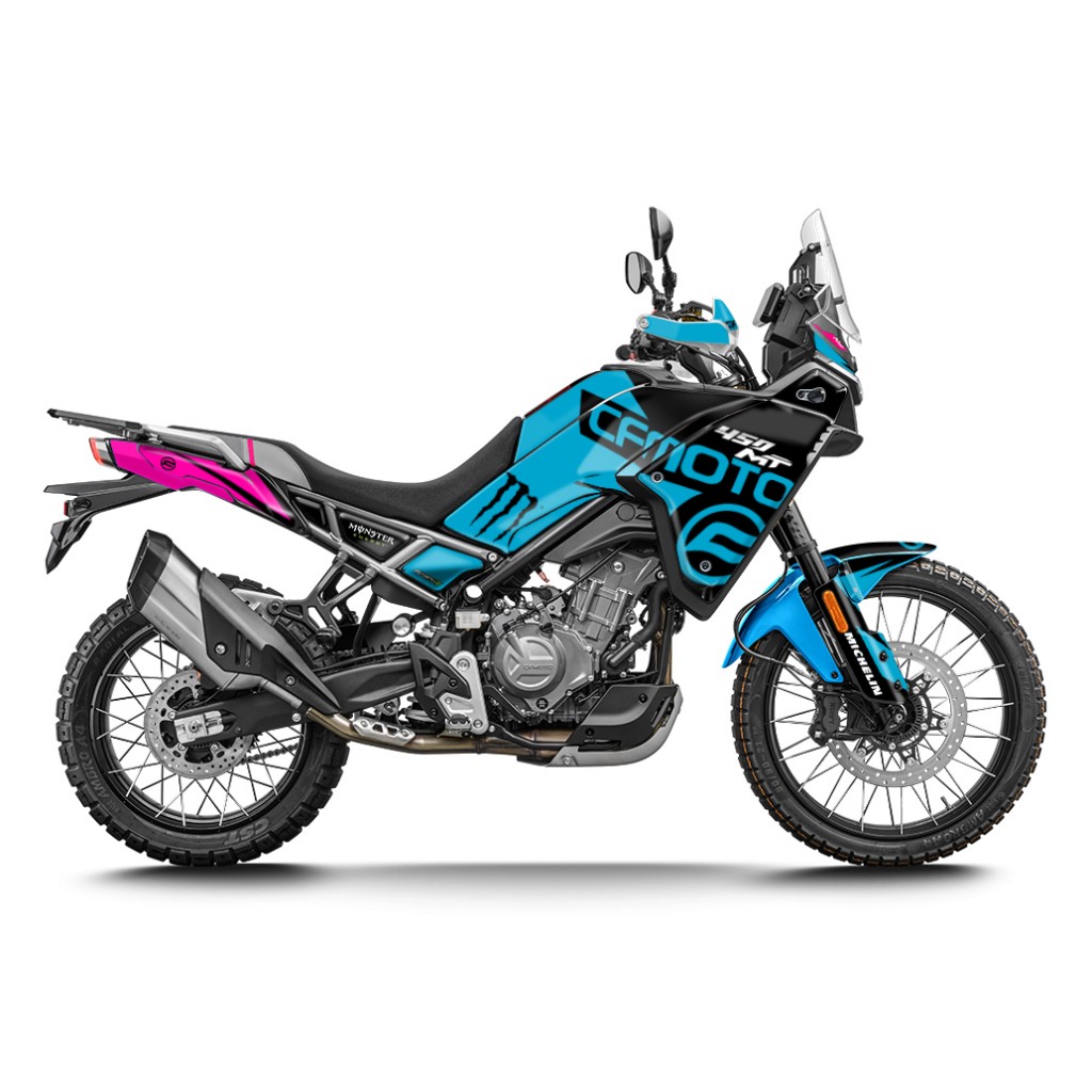 CF MOTO MT 450 2024-2025 GRAPHIC SET - DECAL KIT