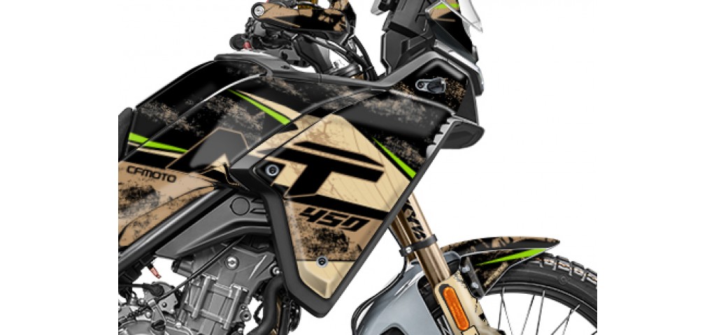 CF MOTO MT 450 2024-2025 GRAPHIC SET - DECAL KIT