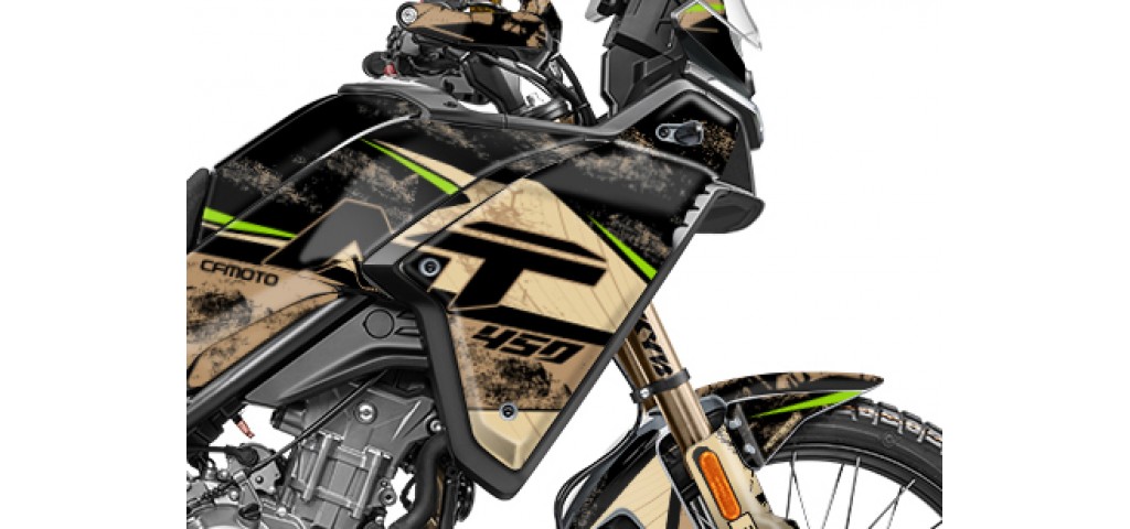 CF MOTO MT 450-IBEX 450 2024-2025 GRAPHIC SET - DECAL KIT