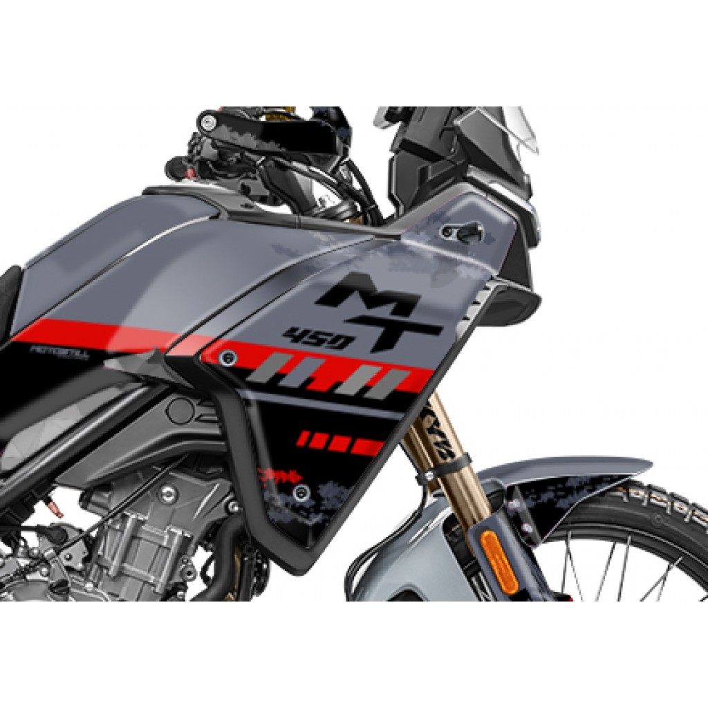 CF MOTO MT 450 2024-2025 GRAPHIC SET - DECAL KIT