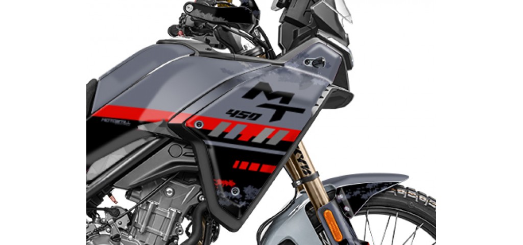 CF MOTO MT 450 2024-2025 GRAPHIC SET - DECAL KIT