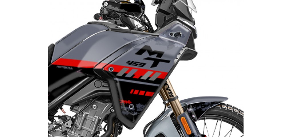 CF MOTO MT 450 2024-2025 GRAPHIC SET - DECAL KIT