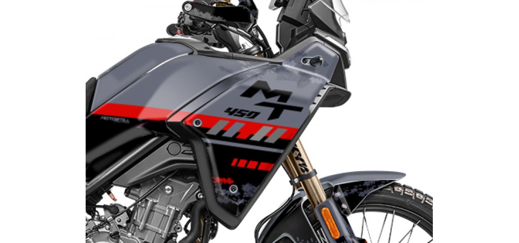 CF MOTO MT 450-IBEX 450 2024-2025 GRAPHIC SET - DECAL KIT