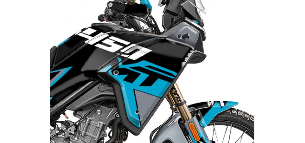 CF MOTO MT 450 2024-2025 GRAPHIC SET - DECAL KIT