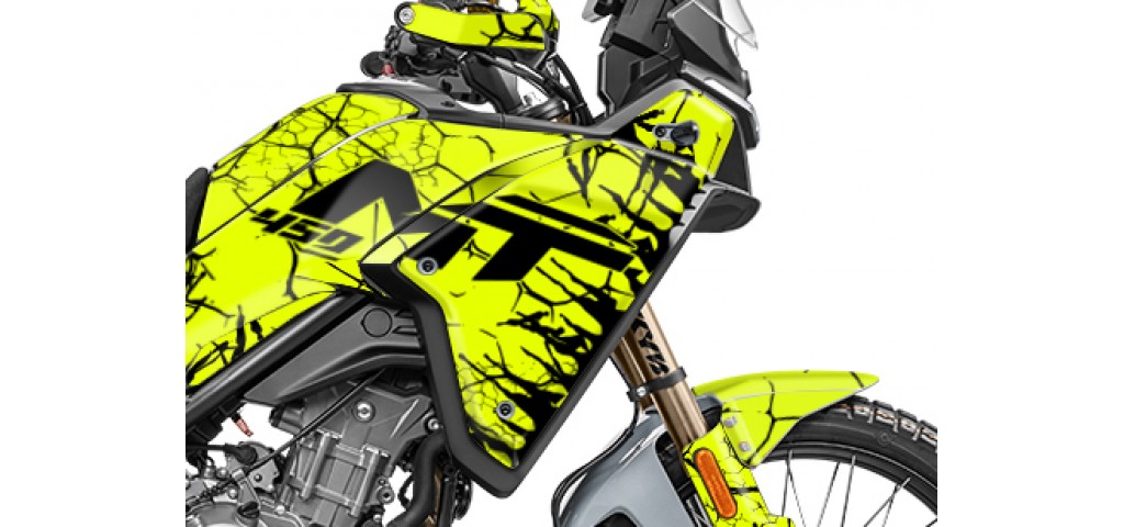 CF MOTO MT 450 2024-2025 GRAPHIC SET - DECAL KIT