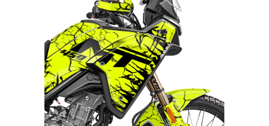 CF MOTO MT 450 2024-2025 GRAPHIC SET - DECAL KIT