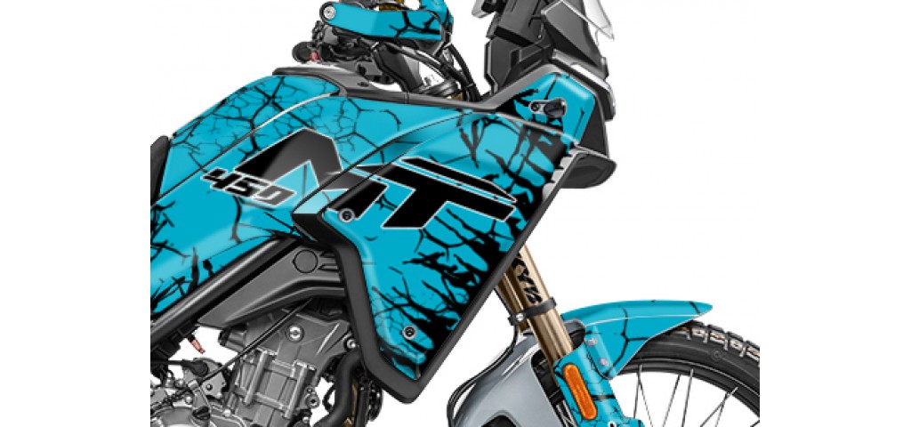 CF MOTO MT 450 2024-2025 GRAPHIC SET - DECAL KIT