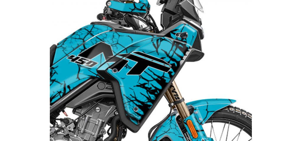 CF MOTO MT 450-IBEX 450 2024-2025 GRAPHIC SET - DECAL KIT