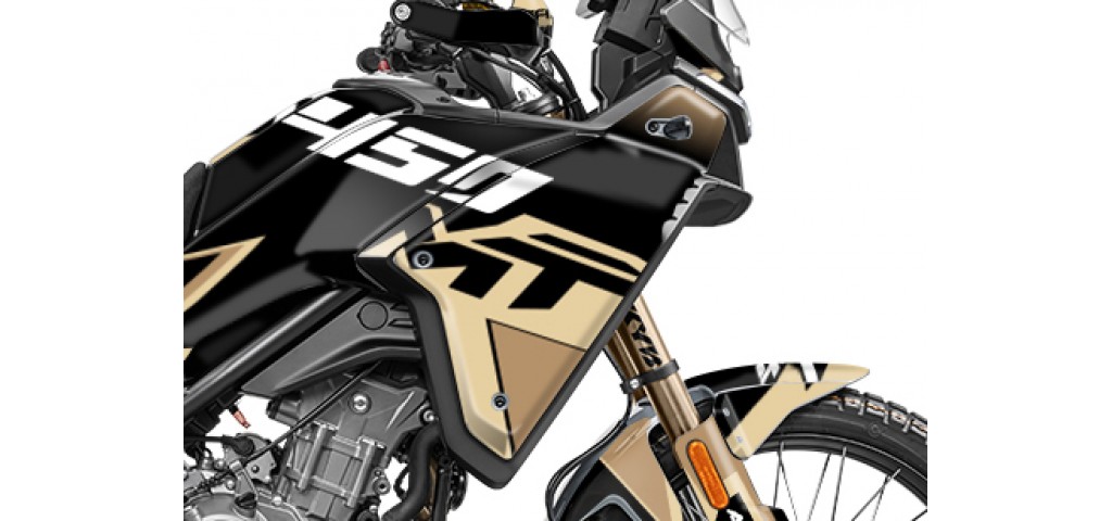 CF MOTO MT 450-IBEX 450 2024-2025 GRAPHIC SET - DECAL KIT