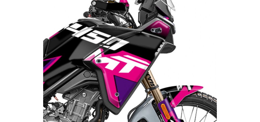 CF MOTO MT 450 2024-2025 GRAPHIC SET - DECAL KIT