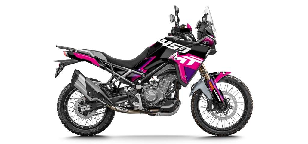 CF MOTO MT 450 2024-2025 GRAPHIC SET - DECAL KIT