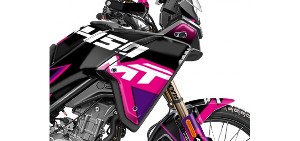 CF MOTO MT 450-IBEX 450 2024-2025 GRAPHIC SET - DECAL KIT