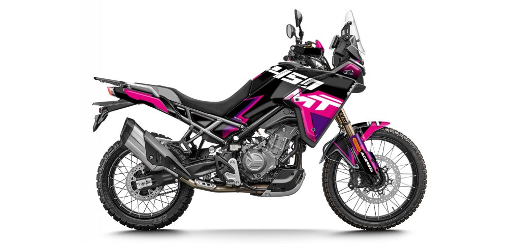 CF MOTO MT 450-IBEX 450 2024-2025 GRAPHIC SET - DECAL KIT