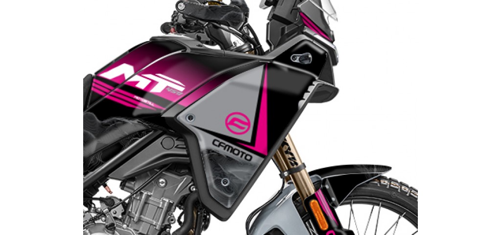CF MOTO MT 450 2024-2025 GRAPHIC SET - DECAL KIT