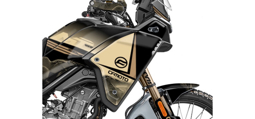 CF MOTO MT 450 2024-2025 GRAPHIC SET - DECAL KIT
