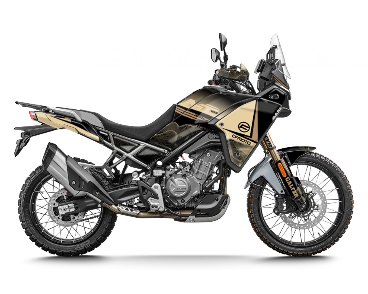 CF MOTO MT 450 2024-2025 GRAPHIC SET - DECAL KIT