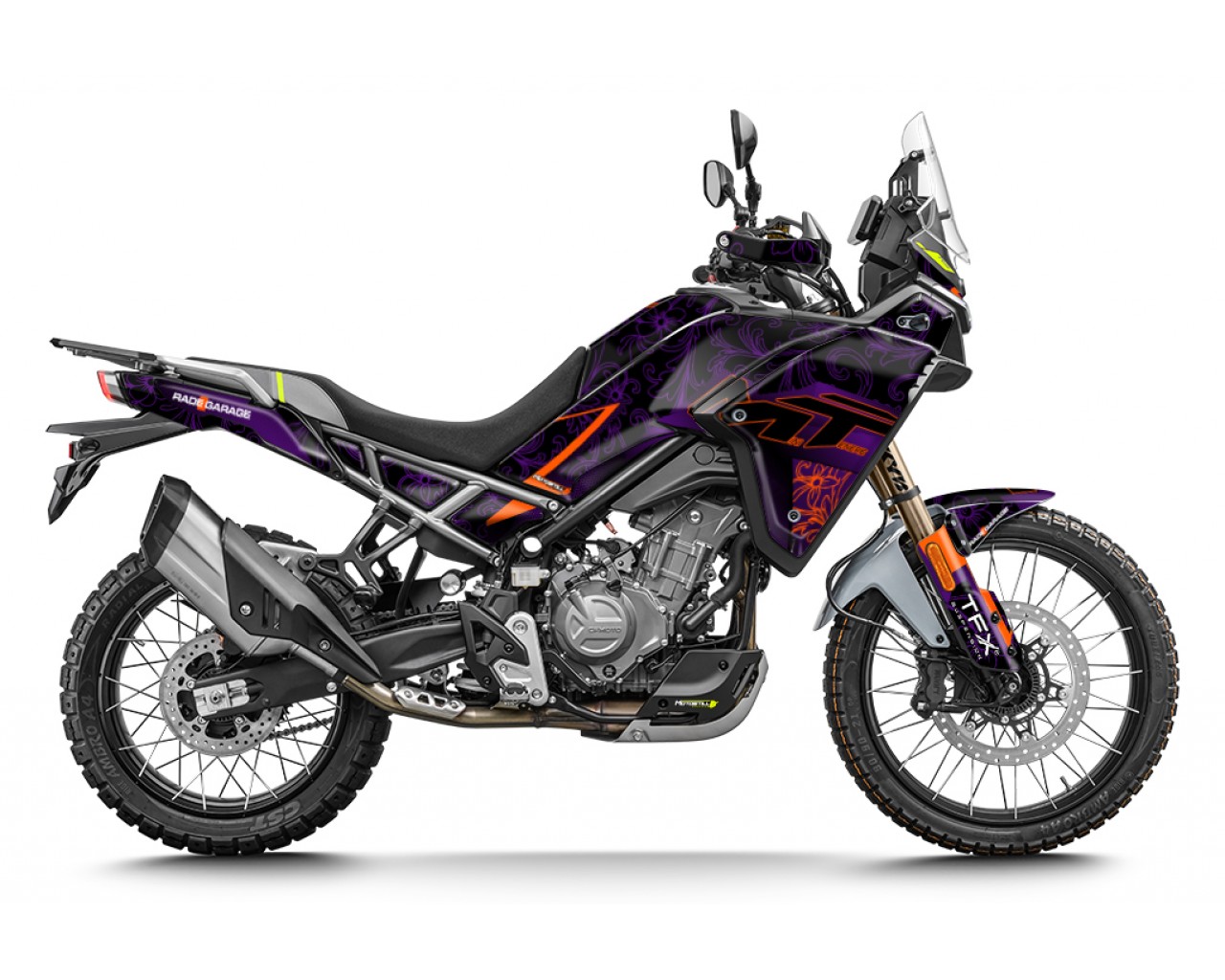 CF MOTO MT 450-IBEX 450 2024-2025 GRAPHIC SET - DECAL KIT