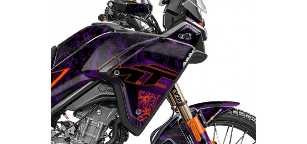 CF MOTO MT 450-IBEX 450 2024-2025 GRAPHIC SET - DECAL KIT