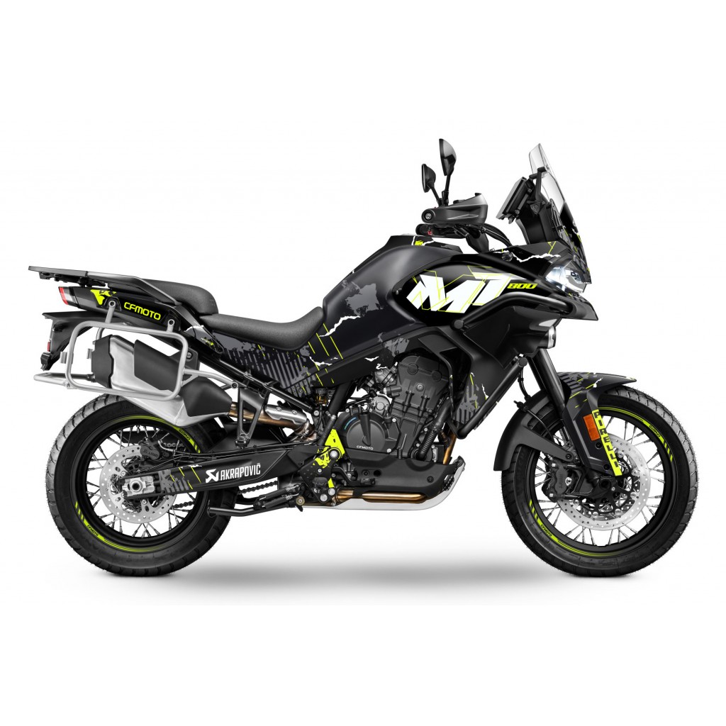 CF MOTO MT 800 2022-2024 GRAPHIC SET - DECAL KIT