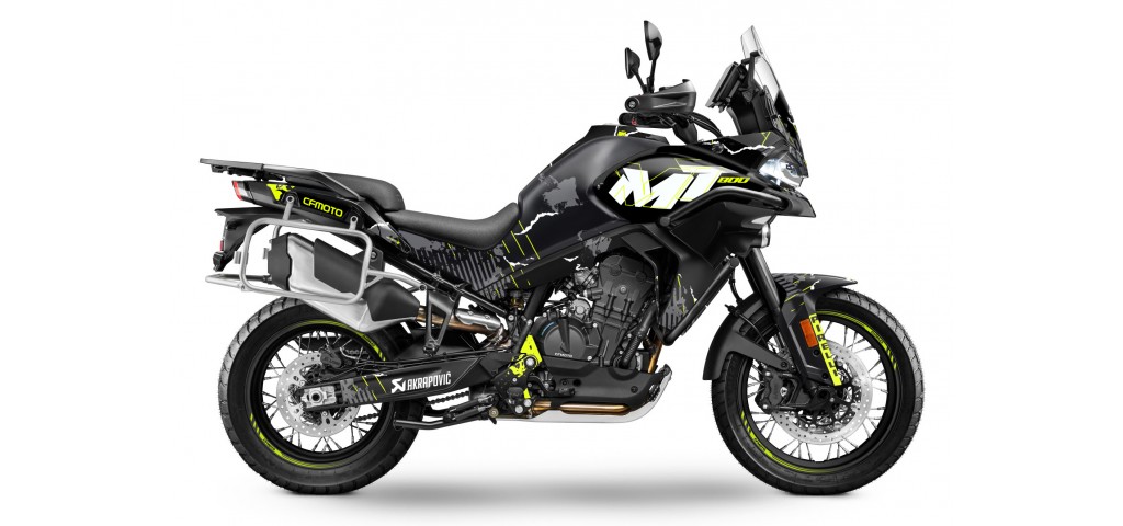 CF MOTO MT 800 2022-2024 GRAPHIC SET - DECAL KIT
