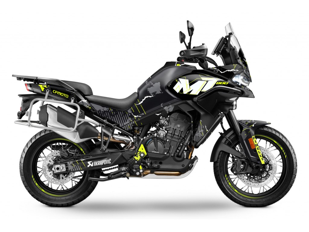 CF MOTO MT 800 2022-2024 GRAPHIC SET - DECAL KIT