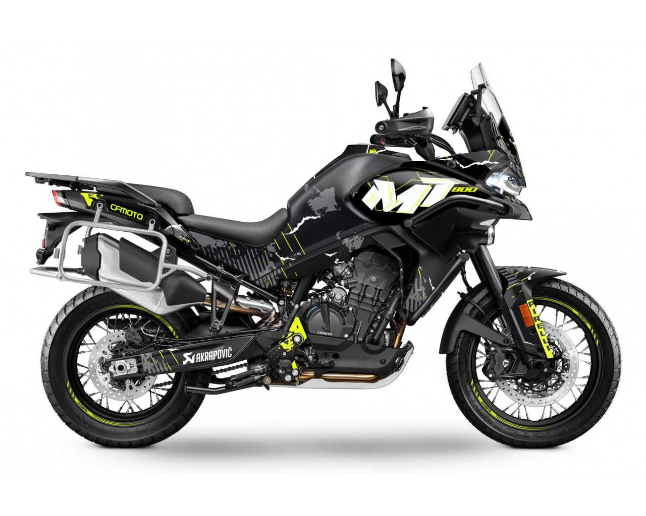 CF MOTO MT 800 2022-2024 GRAPHIC SET - DECAL KIT