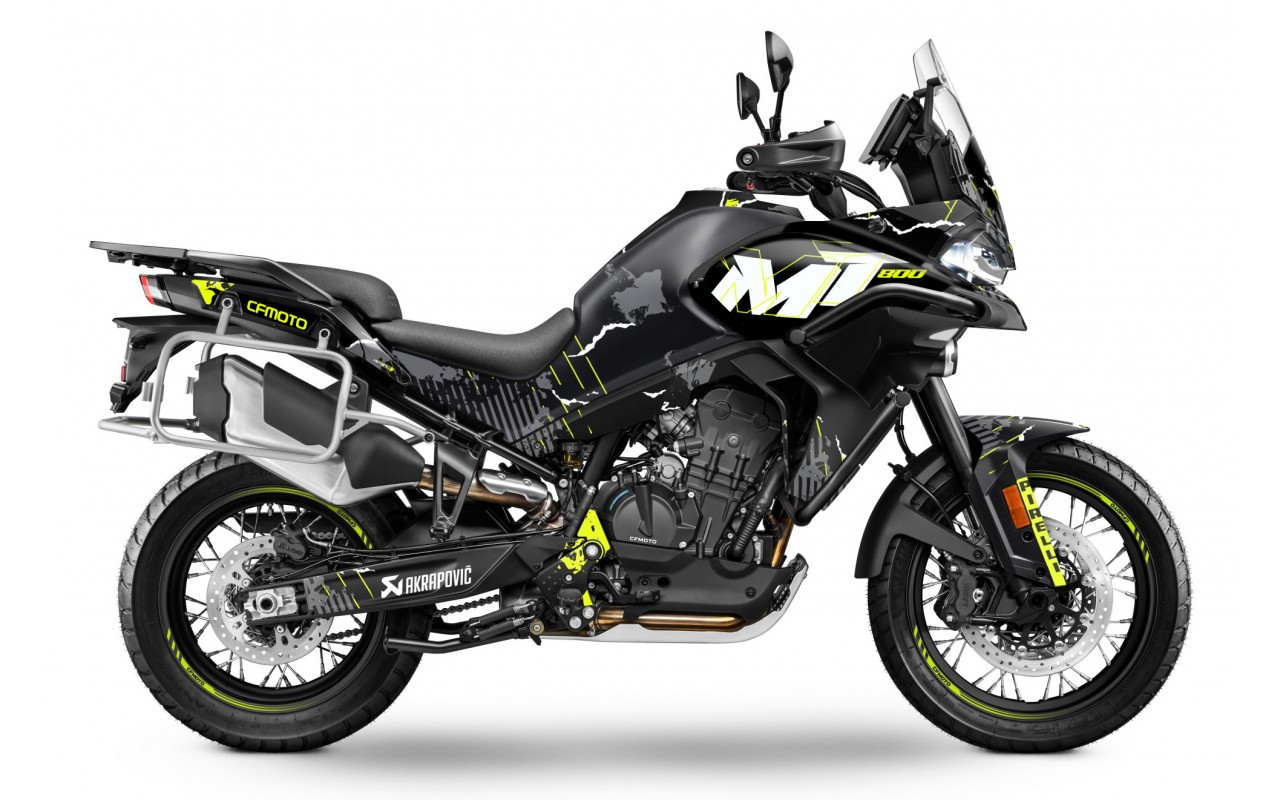 CF MOTO MT 800 2022-2024 GRAPHIC SET - DECAL KIT