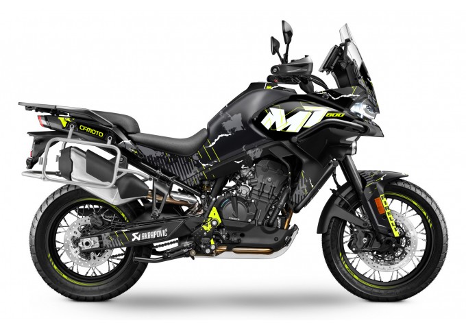 CF MOTO MT 800 2022-2024 GRAPHIC SET - DECAL KIT