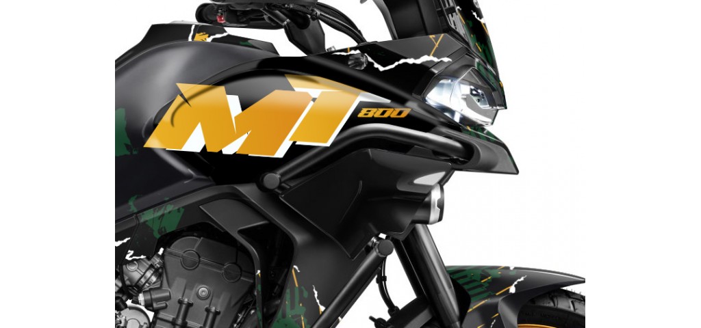 CF MOTO MT 800 2022-2024 GRAPHIC SET - DECAL KIT