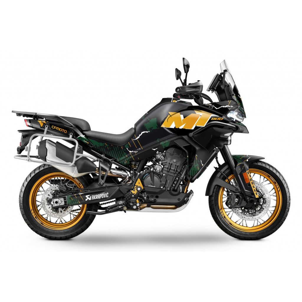 CF MOTO MT 800 2022-2024 GRAPHIC SET - DECAL KIT