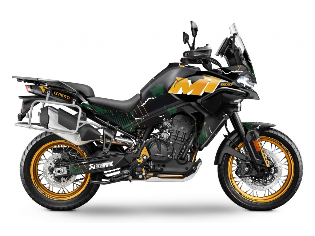 CF MOTO MT 800 2022-2024 GRAPHIC SET - DECAL KIT