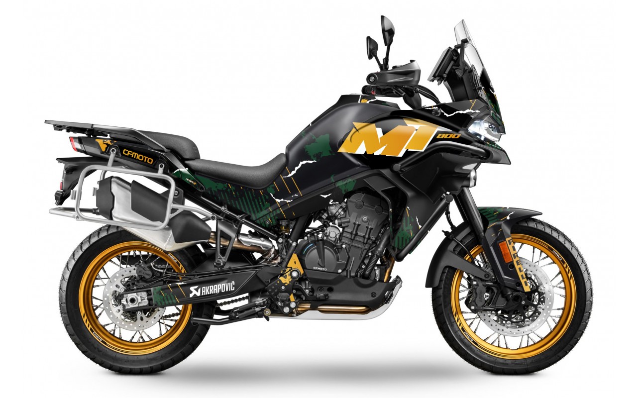 CF MOTO MT 800 2022-2024 GRAPHIC SET - DECAL KIT