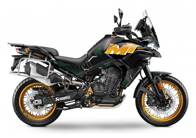 CF MOTO MT 800 2022-2024 GRAPHIC SET - DECAL KIT