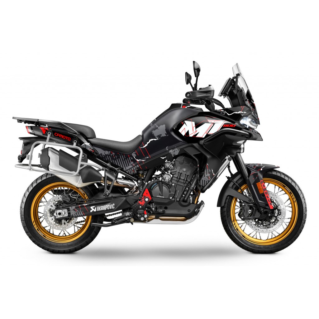 CF MOTO MT 800 2022-2024 GRAPHIC SET - DECAL KIT