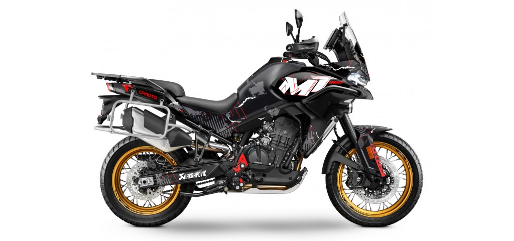 CF MOTO MT 800 2022-2024 GRAPHIC SET - DECAL KIT