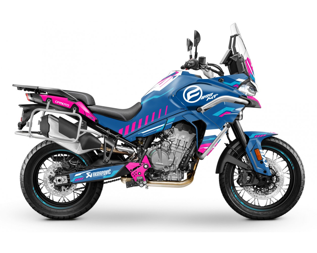 CF MOTO MT 800 2022-2024 GRAPHIC SET - DECAL KIT