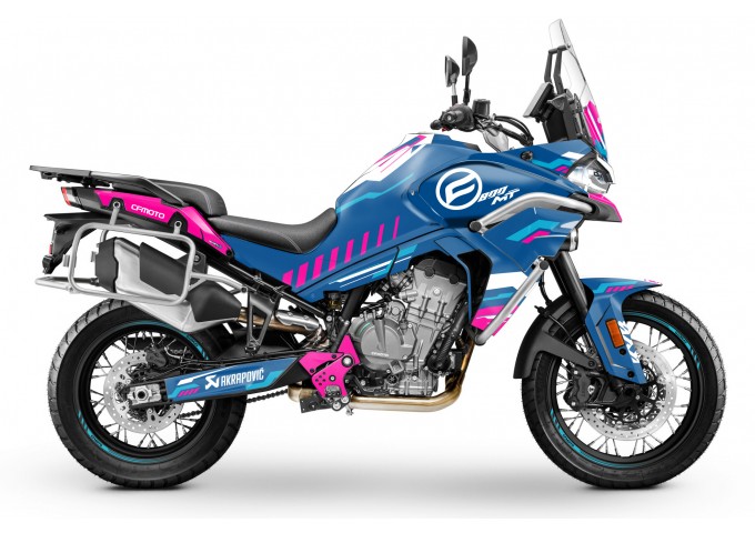 CF MOTO MT 800 2022-2024 GRAPHIC SET - DECAL KIT