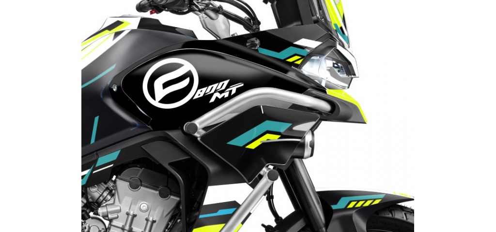 CF MOTO MT 800 2022-2024 GRAPHIC SET - DECAL KIT