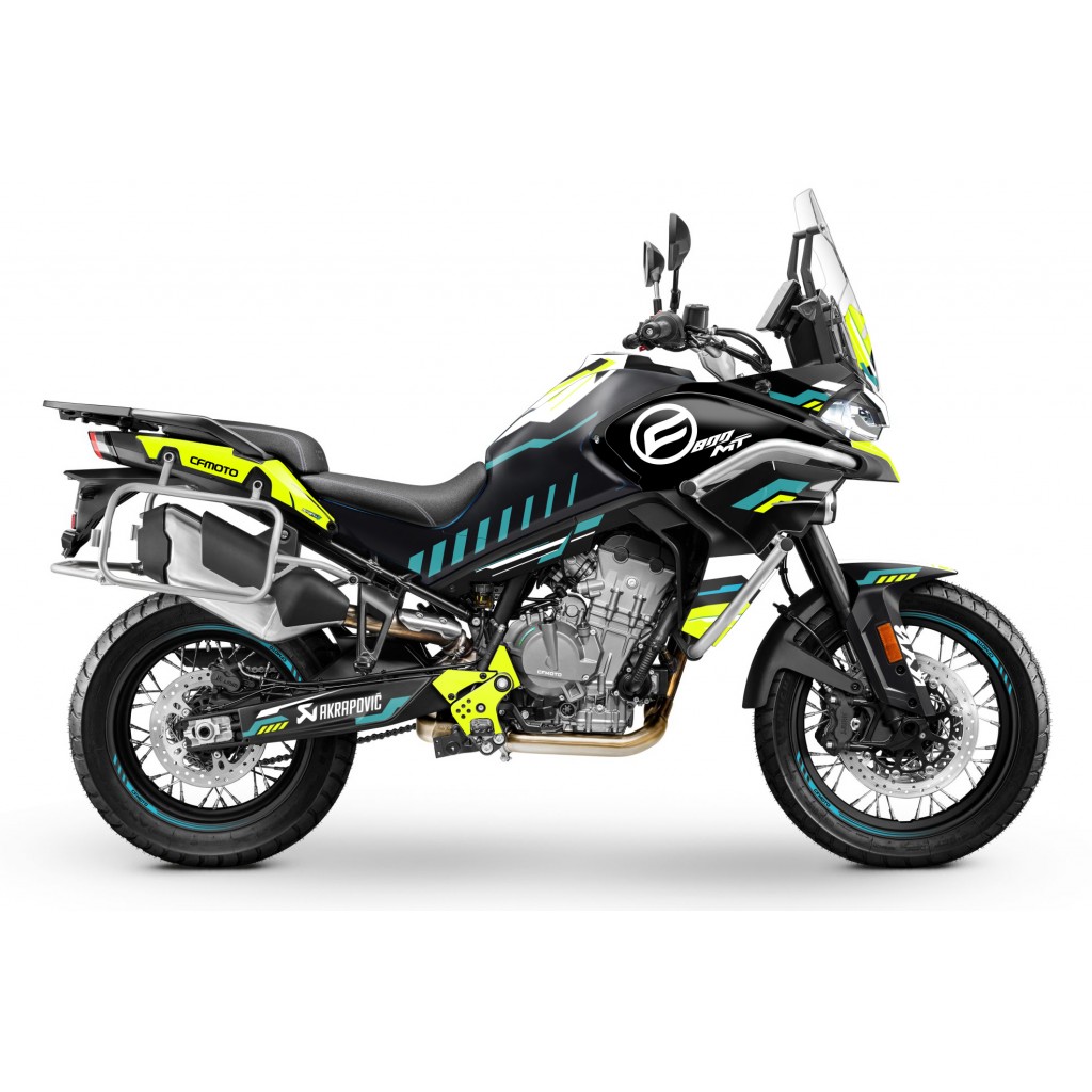 CF MOTO MT 800 2022-2024 GRAPHIC SET - DECAL KIT
