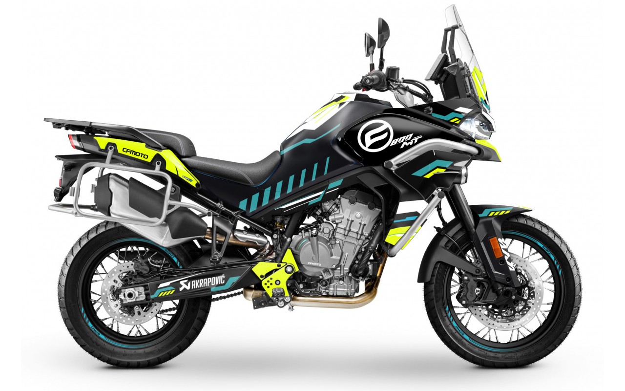 CF MOTO MT 800 2022-2024 GRAPHIC SET - DECAL KIT