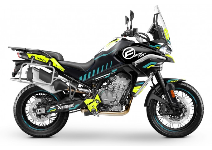 CF MOTO MT 800 2022-2024 GRAPHIC SET - DECAL KIT