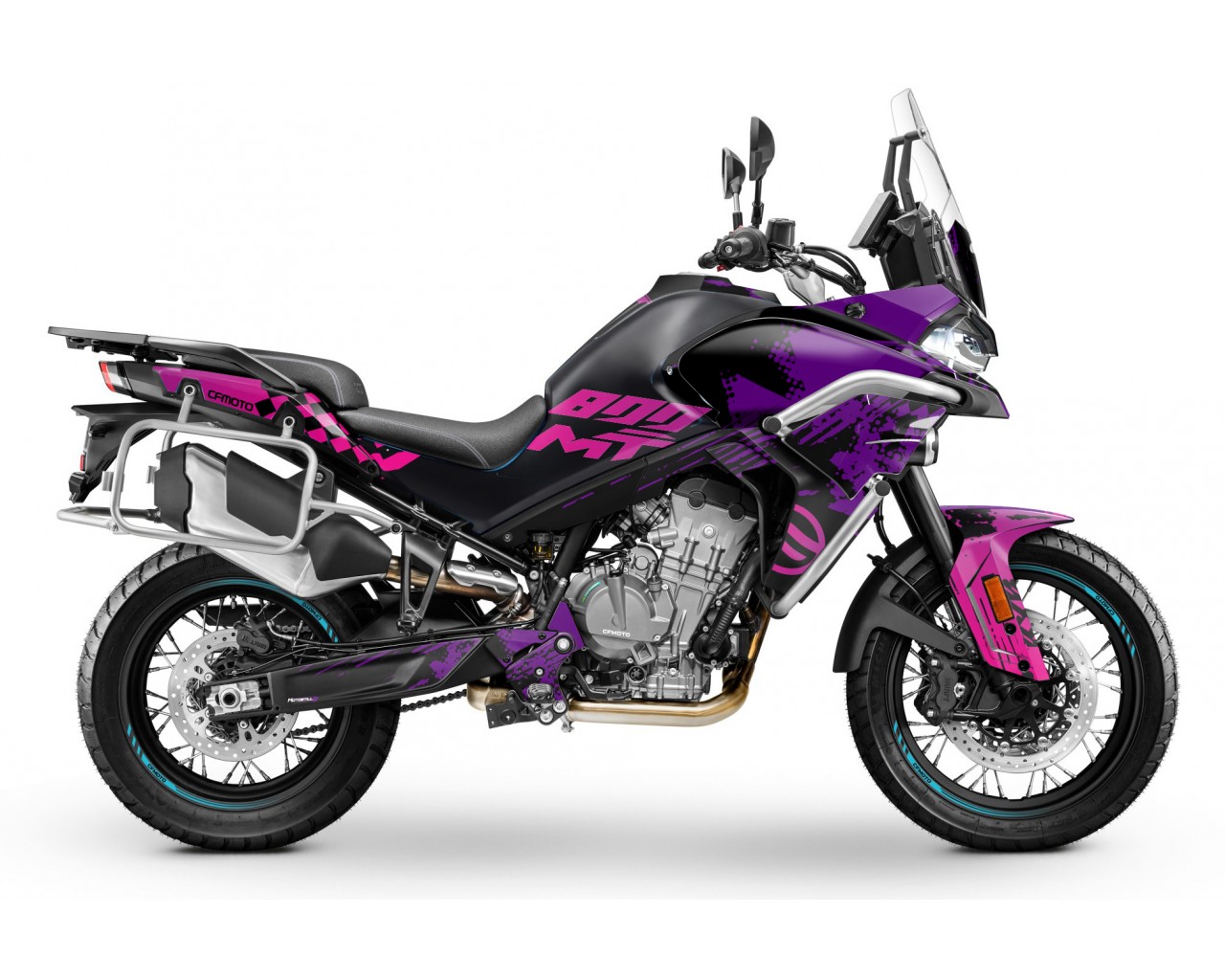 CF MOTO MT 800 2022-2024 GRAPHIC SET - DECAL KIT
