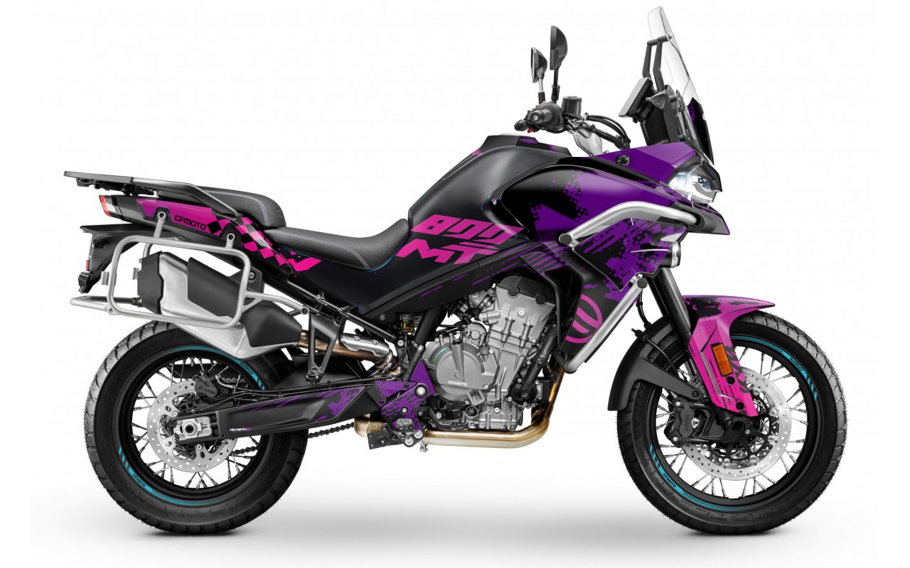 CF MOTO MT 800 2022-2024 GRAPHIC SET - DECAL KIT