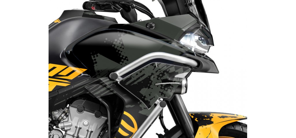 CF MOTO MT 800 2022-2024 GRAPHIC SET - DECAL KIT