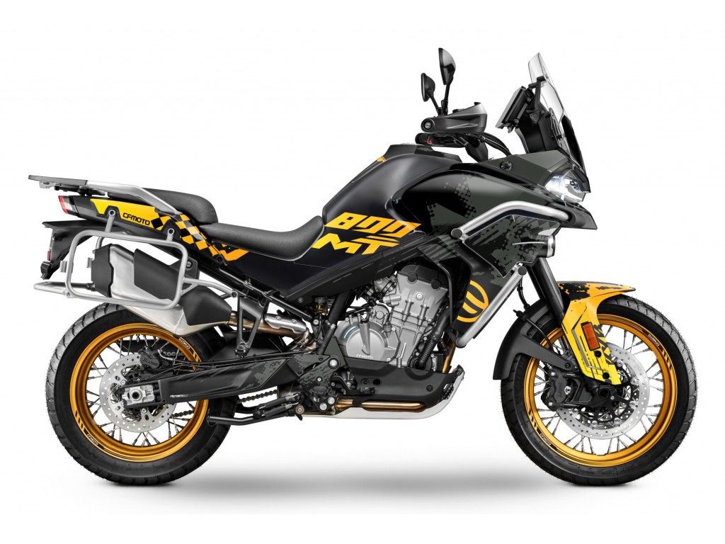 CF MOTO MT 800 2022-2024 GRAPHIC SET - DECAL KIT