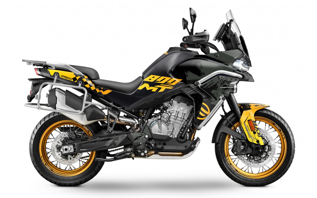 CF MOTO MT 800 2022-2024 GRAPHIC SET - DECAL KIT